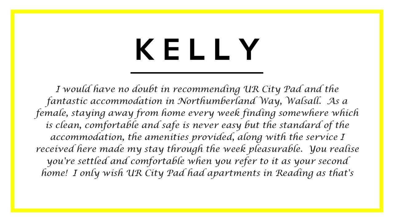 Ur City Pad - Regent Wharf Walsall Exteriér fotografie